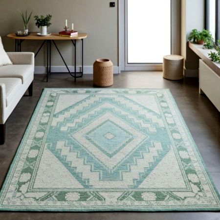 Handknotted Wool Modern Rug